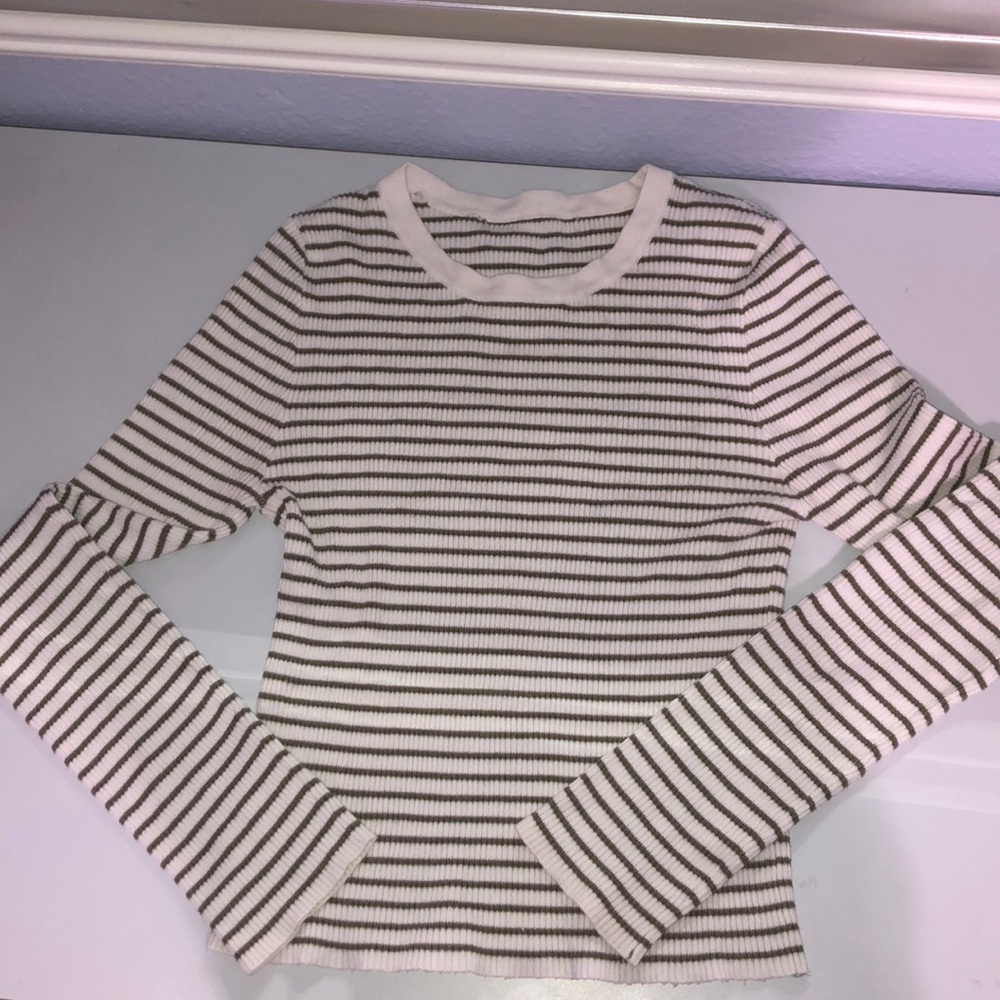 Striped Knit Top - Picture 2 of 7
